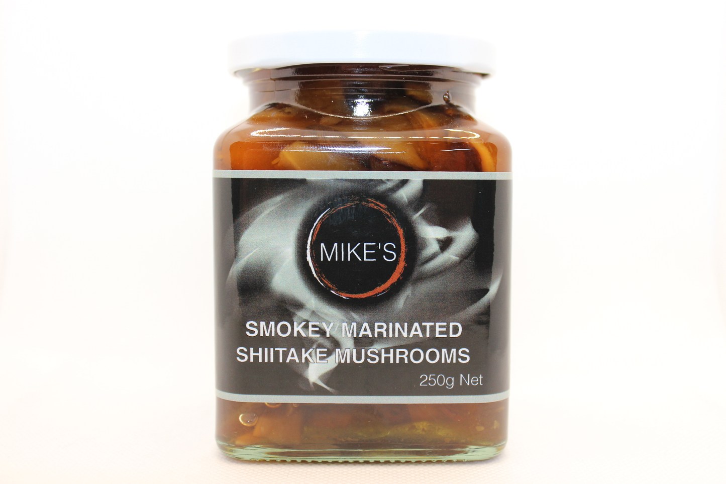 MIKE'S Smokey Marinated Shiitake Mushrooms