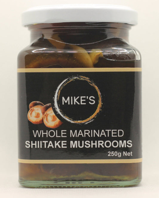 Whole Marinated Shiitake Mushrooms